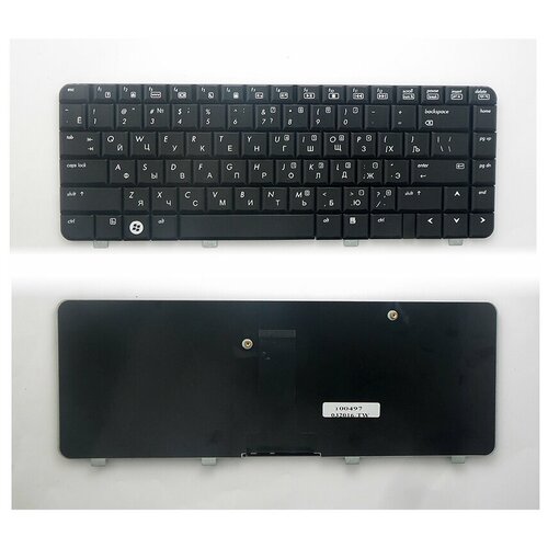 Клавиатура для ноутбука HP Compaq 510 520 530 Series Плоский Enter Черная без рамки PN K061102E1 90000₽