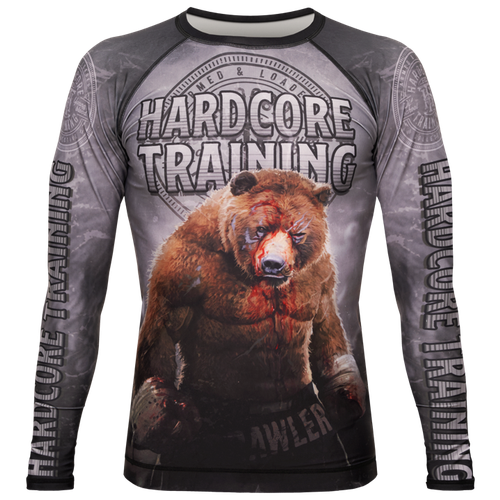 Рашгард Hardcore Training х Ground Shark Master LS - Hardcore Training - Черный - 48-M