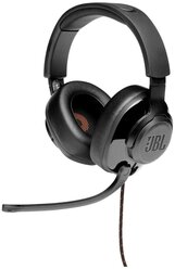 Игровые наушники проводные JBL QUANTUM 200, с микрофоном, 3.5 мм, черный