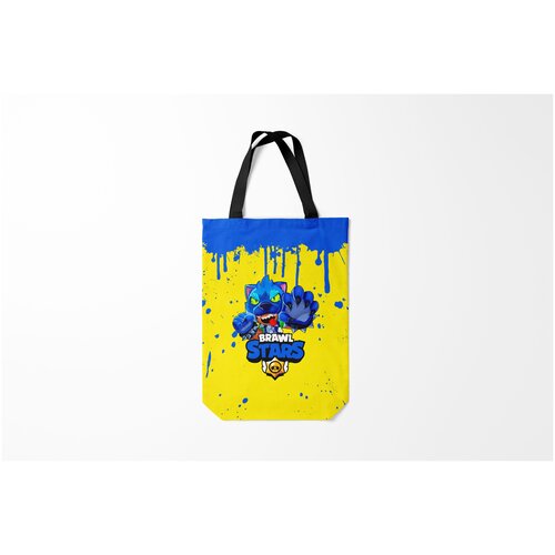 фото Сумка-шоппер / 31х42 см / геймерам / brawl stars burnettie