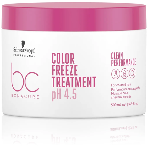 Schwarzkopf Professional, Bonacure, pH 4.5 Color Freeze, Маска для окрашенных волос, 500 мл schwarzkopf professional color freeze ph 4 5 маска для окрашенных волос 750 мл бутылка