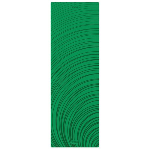 фото Коврик для йоги posa nonslip pro 6 mm, профессиональный, 183х61х0.6 см green ripple