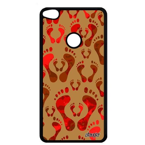 фото Защитный чехол на телефон // huawei p8 lite 2017 // "след стопы" рождение дитя, utaupia, цветной