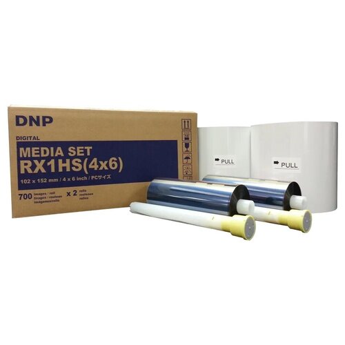 картридж dnp dsrx1 pc hs 10x15 4х6 Картридж DSRX1_PC_HS 10X15 (4Х6), для термосублимационного принтера, совместимый