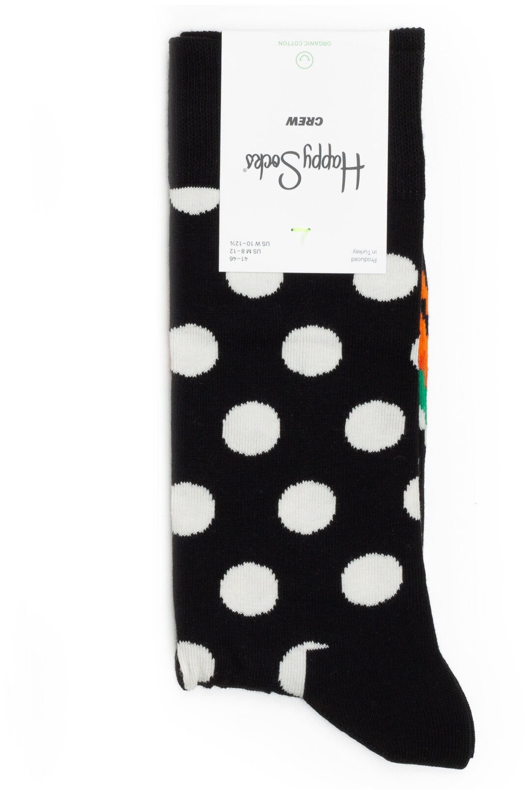 Носки Happy Socks Носки с горошинами к хэллоуину Halloween - Big Dot, размер 41-46, мультиколор