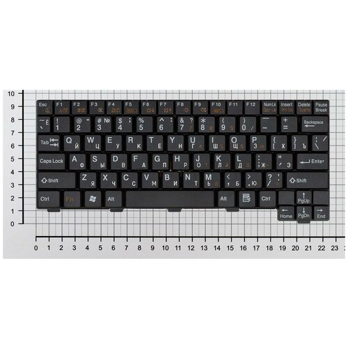 Клавиатура для ноутбука Fujitsu-Siemens K052131I1 черная 264000₽
