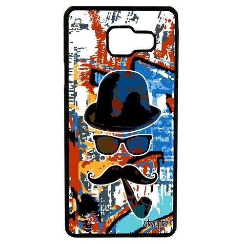 фото Противоударный чехол на телефон // samsung galaxy a3 2016 // "мистер усы" дизайн котелок, utaupia, цветной