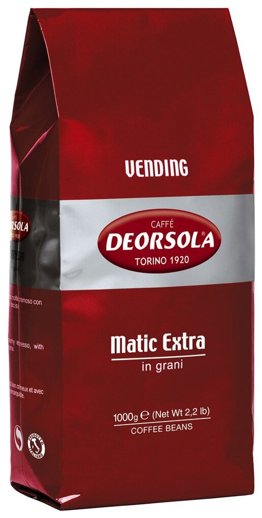 Кофе в зернах Deorsola Matic Extra Vending, 1 кг