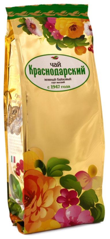 Мацеста чай "Краснодарский с 1947 года зеленый классический" Экстра. 200гр.