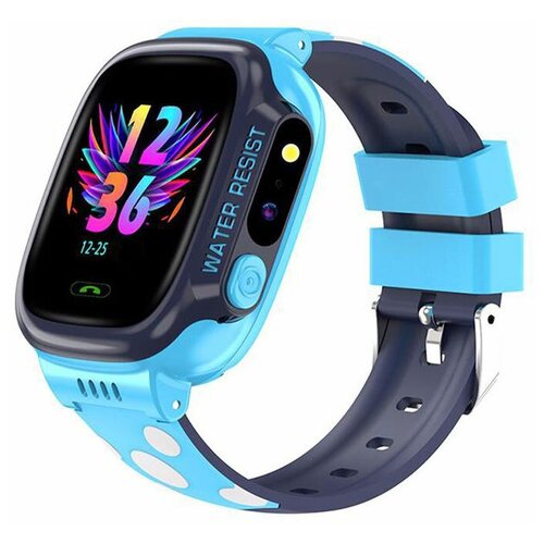 Умные детские смарт часы PALEOHORA Y92 Smart Watches PRO IOSAndroid с Full touch HD IPS экраном GPS трекером кнопкой SOS камерой фонариком собственной SIM картой Синий 183000₽