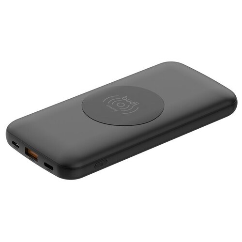 Внешний аккумулятор Budi 10000 мАч с функцией беспроводной зарядки Пауэрбанк 10 Вт 5 Ампер Быстрая зарядка 30 248000₽