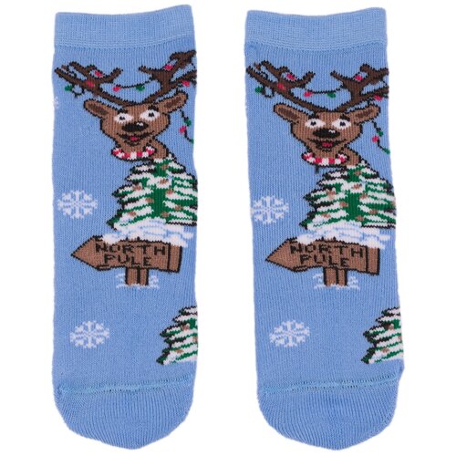 фото Носки детские lorenzline л47 махровые, синий, 12-14 (размер обуви 19-20)