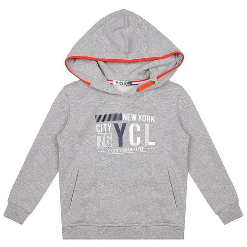 фото Худи y-clu', серый, 98