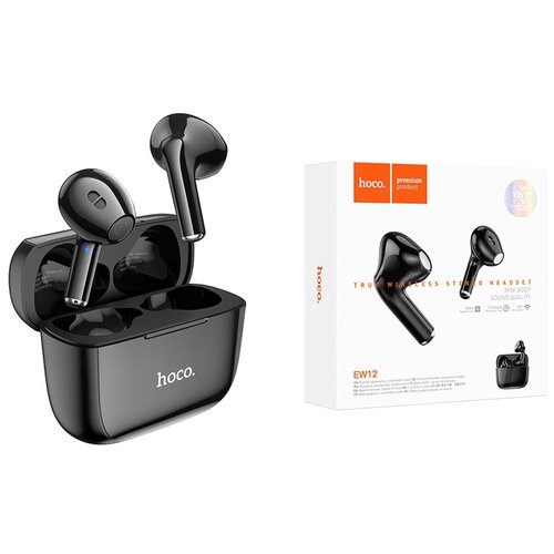 Наушники беспроводные HOCO EW12 Bluetoothчерные 168500₽