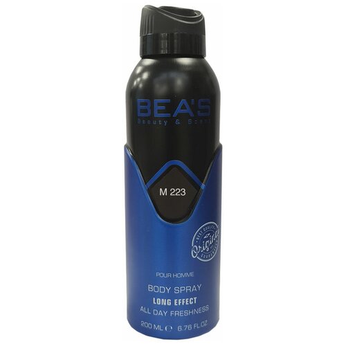 Bea's Парфюмированный дезодорант для тела мужской M223 200 ml