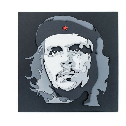 Сборная объемная многослойная картина из дерева 