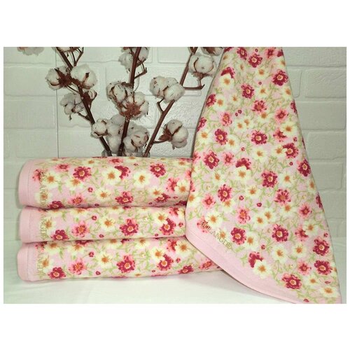 Полотенце BOLANDGE Япония Сауна Сакура розовая