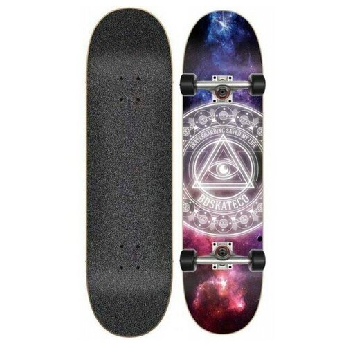 фото Скейтборд в сборе bd cosmos red and blue 8x31.75 bd skate co