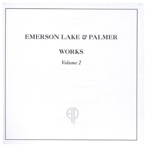 Виниловая пластинка Ariola Emerson, Lake & Palmer – Works Volume 2 dugald stewart the works vol 3