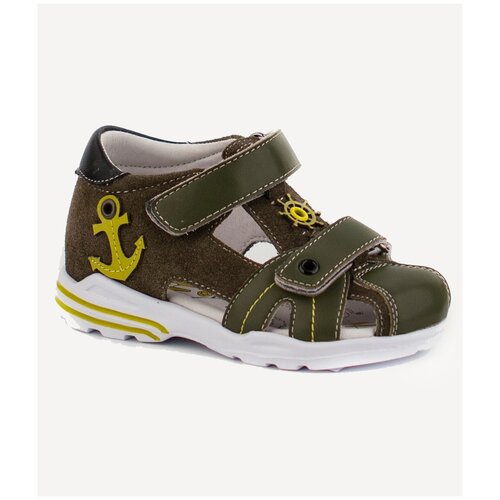 фото Сандалии шаговита, м цвет хаки, размер 26 shagovita