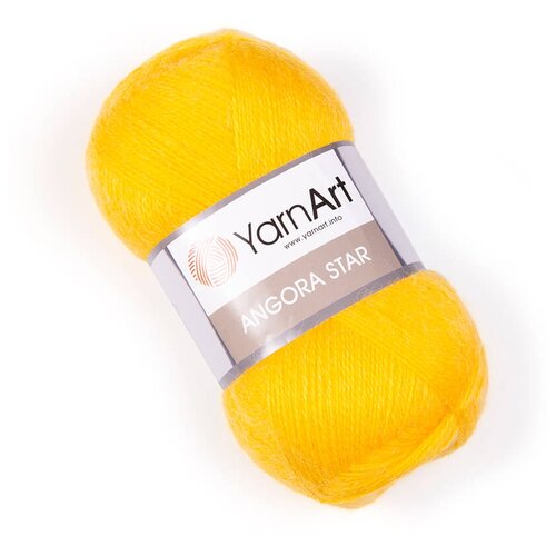 фото Пряжа yarnart angora star, 20 % шерсть, 80 % акрил, 100 г, 500 м, 5 шт., 3006