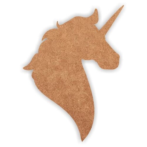 Заготовка ART Board Creative Unicorn, 40х30 см, Craftsmen.store, коричневый, МДФ, male  - купить