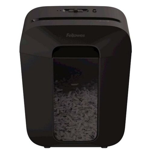 Шредер Fellowes® Powershred® LX45, DIN P-4, 4х37мм, 8 лст, 17 лтр, уничт: скрепки, скобы, карты, шт