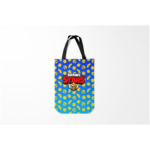 фото Сумка-шоппер / 31х42 см / геймерам / brawl stars burnettie