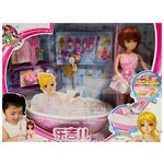Игровой набор с куклой Барби/ Ванная куклы Барби / Красивая кукла Барби в подарок для девочки с подвижными руками и ногами/Шарнирная Барби - изображение