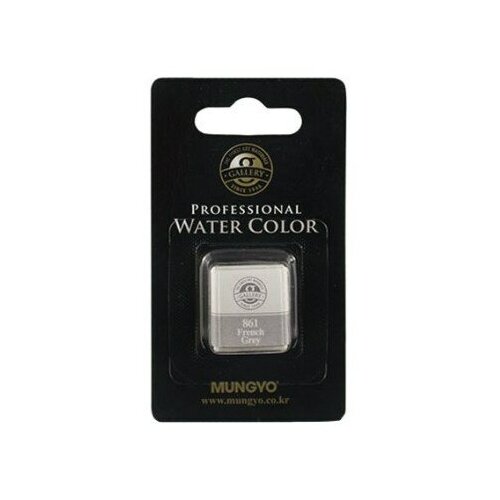 Акварель MUNGYO Акварель профессиональная в малой кювете Mungyo GALLERY, Серый французский