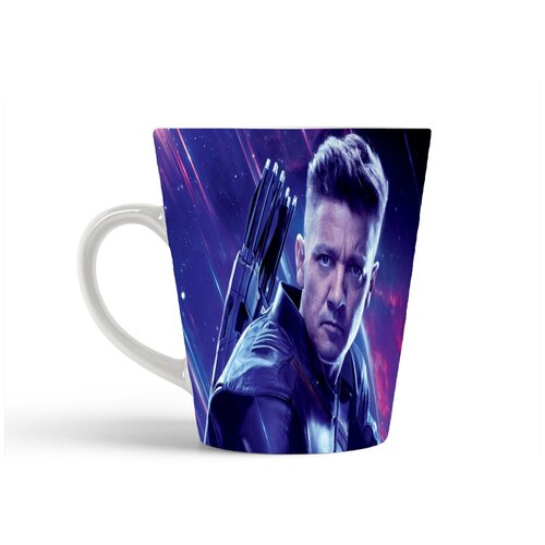 фото Кружка-латте coolpodarok клинт бартон мстители соколиный глаз