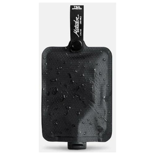 Дорожный флакон Matador, 1 шт., 90 мл, черный косметичка водонепроницаемая matador flatpak zipper toiletry case черная