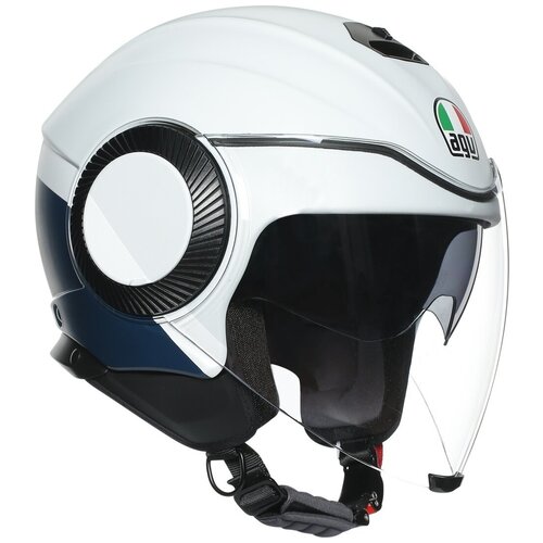 фото Шлем agv orbyt block matt light grey/ebany/wh agv 214821a2l0009