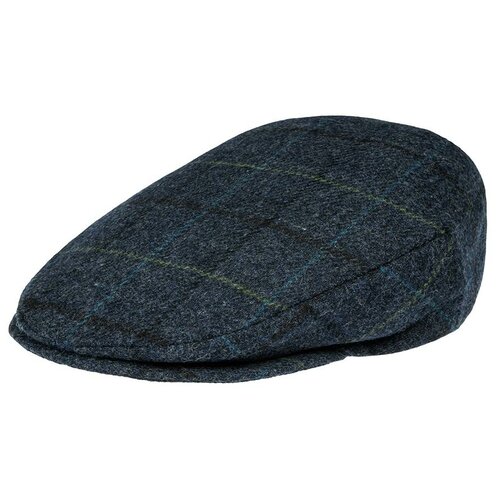 фото Кепка laird арт. tweed flat cap (синий), размер 57