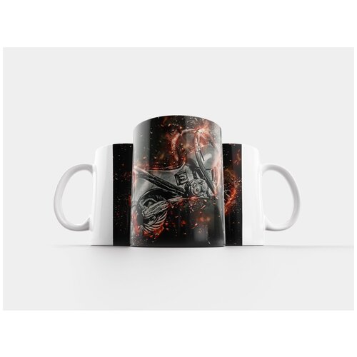 фото Кружка "мотоцикл, транспорт, спорт" 320 мл lotsprints