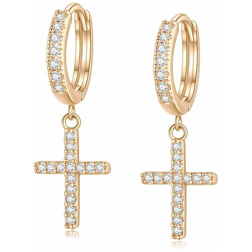 Серьги Крестики