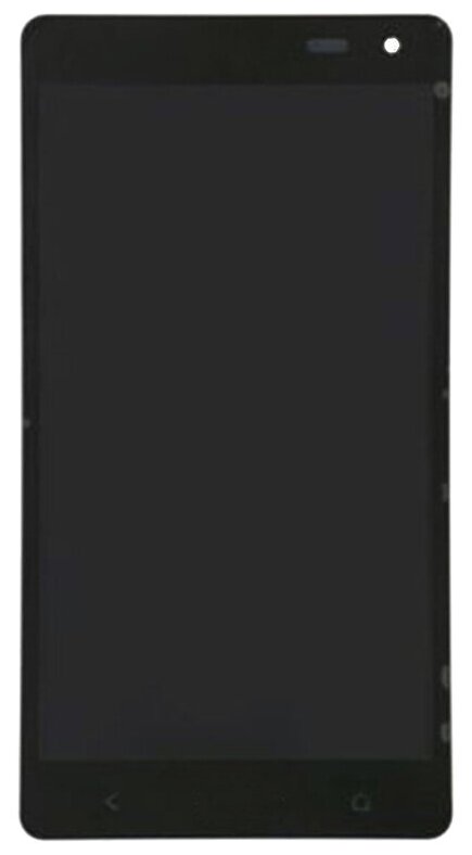 Экран (дисплей) для HTC Desire 600 Dual в сборе с тачскрином (черный)