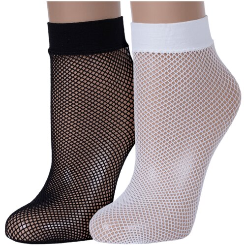 фото Комплект из 2 пар женских носков conte микс 3, размер 23-25