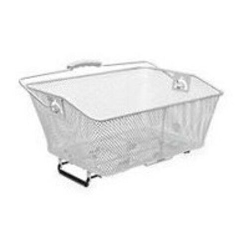 фото Велосипедная корзина bsk elc rack basket rr (silver) на багажник electra