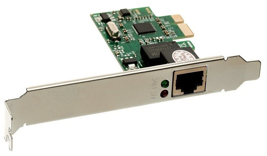 EXEGATE USB-концентраторы EX281224RUS Сетевой адаптер EXE-560 PCI Express 10 100 1000Mbps RTL8111C OEM