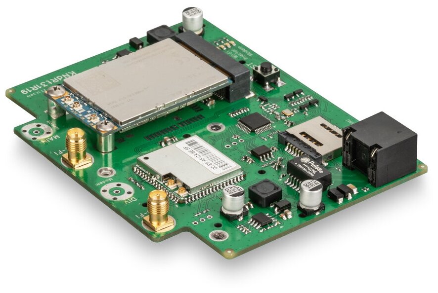 Роутер Kroks Rt-Brd RSIM DS eQ-EP с m-PCI модемом Quectel LTE cat.6, с поддержкой SIM-инжектора