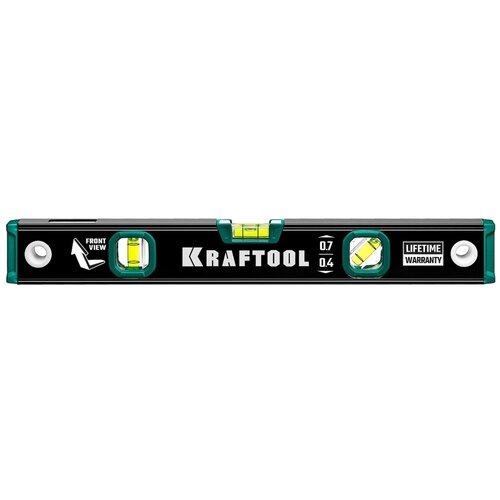 Уровень брусковый 3 глаз. Kraftool 34781-40, 40 см уровень коробчатый 3 глаз kraftool 34781 100 100 см