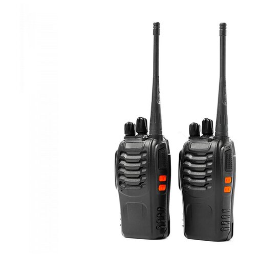 Рация Баофенг BF-888S 2 шт Z8261EU - дальность передачи до 8 км мощность 5 Вт 16 радиоканалов - рация с аккумулятором 428600₽