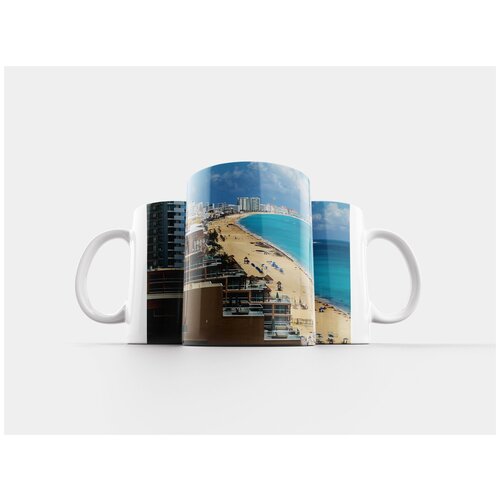 фото Кружка "праздничный день, отель пляж, бассейн" 320 мл lotsprints