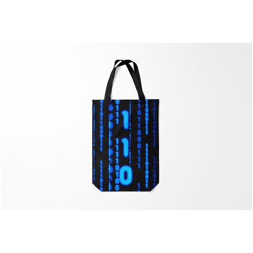 фото Сумка-шоппер / 31х42 см / программисты / принты для программистов я программист burnettie