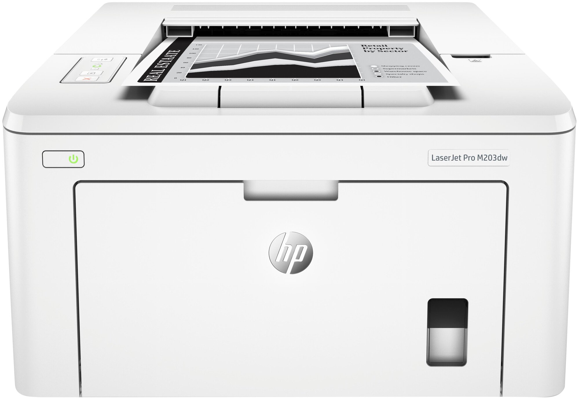 Принтер лазерный HP LaserJet Pro M203dw ч/б A4