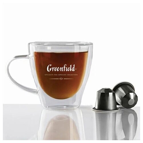 Greenfield чай черный в капсулах Блэк Вандэ 2,5г*10п для Nespresso - фотография № 10