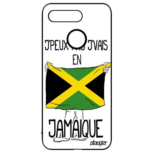 фото Защитный чехол на мобильный // honor v20 / view 20 // "еду на ямайку" флаг патриот, utaupia, белый