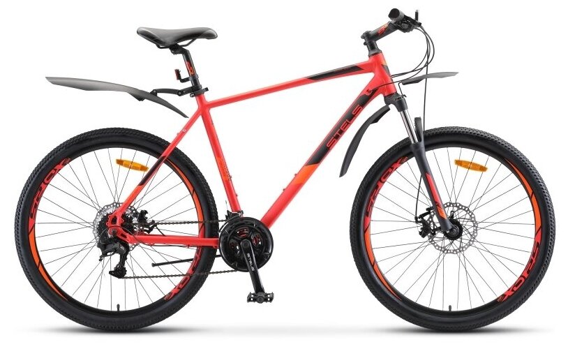 Велосипед горный STELS Navigator 745 MD 27.5" V010, 21" оранжевый