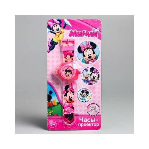 Часы с проектором Минни Маус, Disney Disney 4674124 . фигурка застенчивая минни маус disney 6006086 113 906775